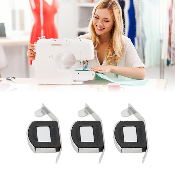 3 st magnetiska sömnadsmätare Perfekt exakt sömnad Universell G35 magnetisk sömnadsmätare för metallsymaskin