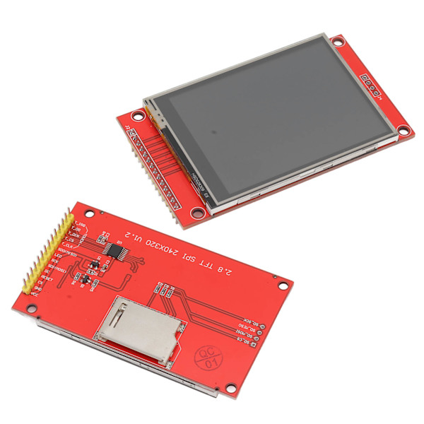 TFT LCD-displaymodul 2,8 tum SPI-pekskärm 9 IO med PCB 5V 3,3V ILI9341 240X320 upplösning med penna