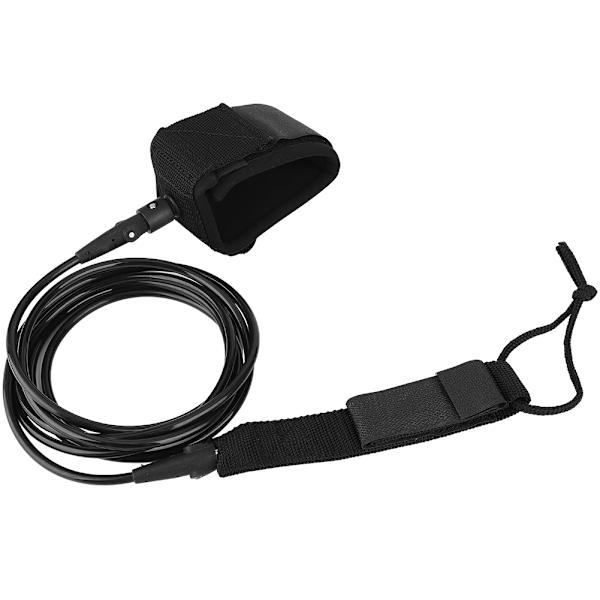 TPU Stark Surfbräda Surfbräda Leash String Benfotrep Svart Surfbräda Fotrep