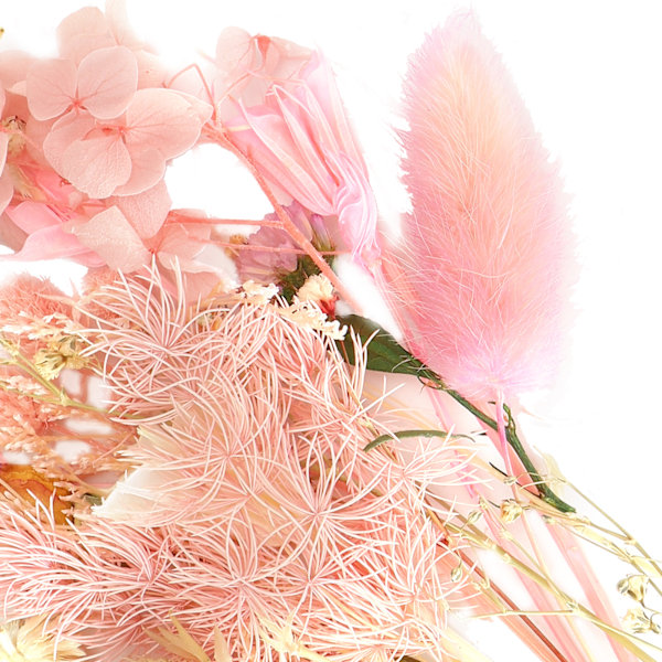 Torkade blommor färgglad doftande blombukett gör material hantverk tillbehör