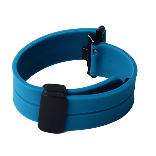 Klockarmband Silikon Magnetisk Vikbar Flexibel Vattentät Klockrem för Mi Band 8 Pro Rock Blå