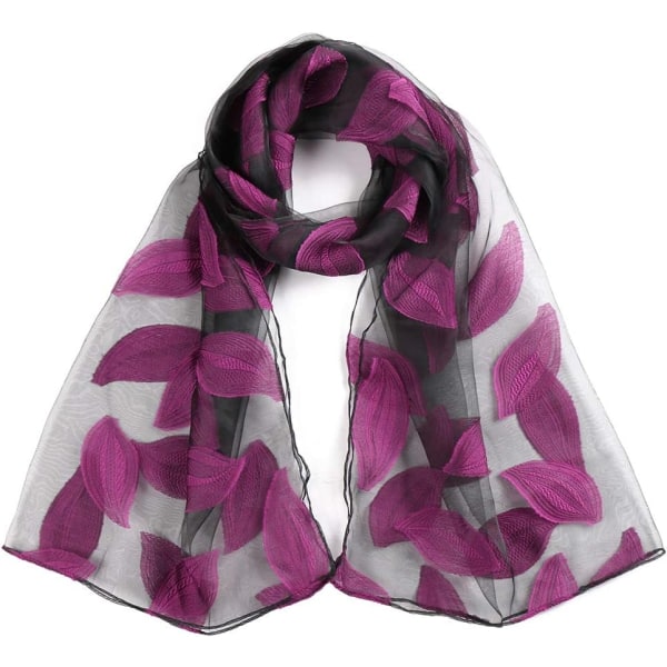 Unika blommiga halsdukar för kvinnor: printed halsduk