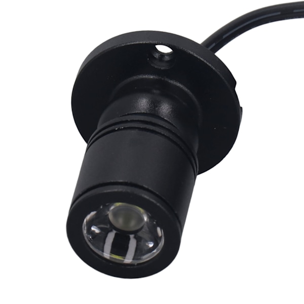 Mini LED Spotlights 5V USB Vitrinskåpsbelysning 1 till 3 Dimbar Liten Skåpbelysning för Smyckessamling Svart Varmt Ljus