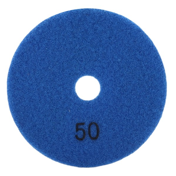 5 st 4 tum Diamantvåta Polerplattor Mjuk Slipdisk Set för Marmor Granit Keramik 50 Korn