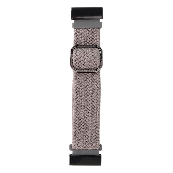 22mm flätad klockarmband 26mm spänne justerat stretchigt spänne stängning flätad ersättningsrem för Fenix 7X grå