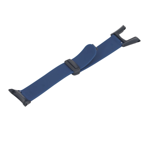 Silikon Klockarmband Magnetisk Sugpropp Vattentätt Vikbart Silikon Klockarmband för Suunto Ambit 1 Blå
