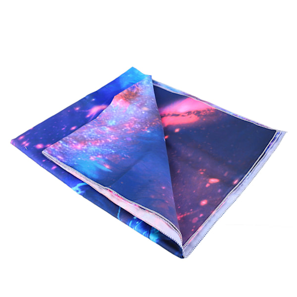 Svartljus Lejon Gobeläng UV Reaktiv Mystisk Färg Lysande Glöd Vägg Hängande för Vardagsrum Sovrum GTYH 150x130cm/59x51.2in