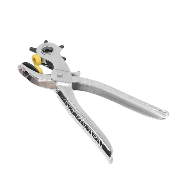 8 tum bälteshålsslag i rostfritt stål, robust, hållbar, ergonomisk design, ansträngningsbesparande värmebehandling, läderhålslag