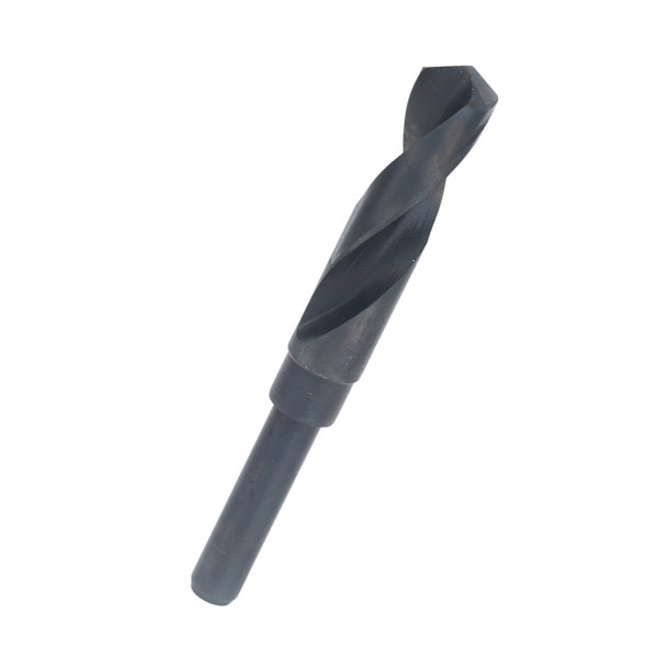 19mm Borrbit 1/2 tum Skaft Snabbstål Borr HSS Borrbit Svart Reducerat Skaft Spiralborr