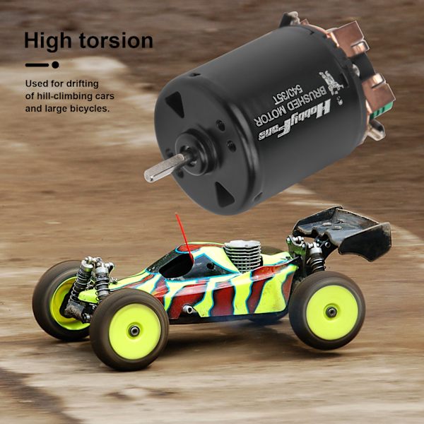 540 35T Motor RC Bil Crawler Ersättningstillbehör Passar för Traxxas 1/10 RC Bil