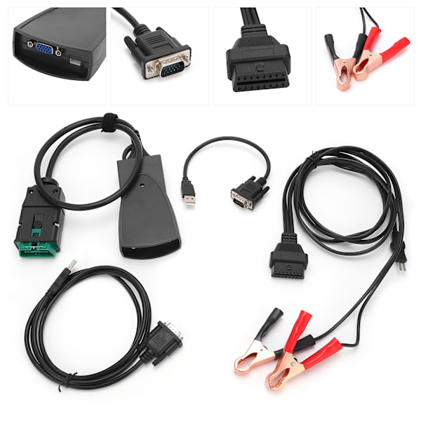 Diagnostikkabel Diagbox V7.83 Lexia 3 Ersättning för Citroen CZERO C1 C2 C3 DS3