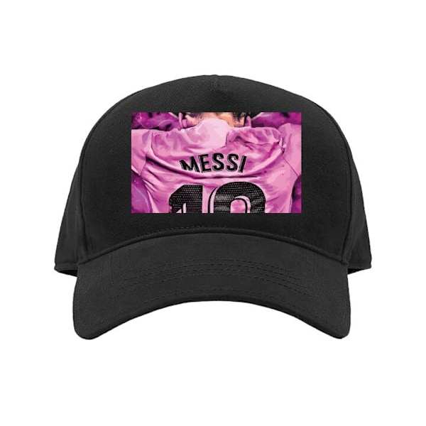 Keps för Vuxen | Klassisk Justerbar Keps Messi svart Vuxen Aikuinen