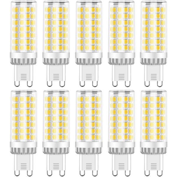 G9 Bas LED-lampor, Dagsljus Vit 4W (Motsvarande 40W) 400 Lm Ej dimbar Omedelbar Tändning LED-lampor Med Enkel Installation För Hem Och Kontor