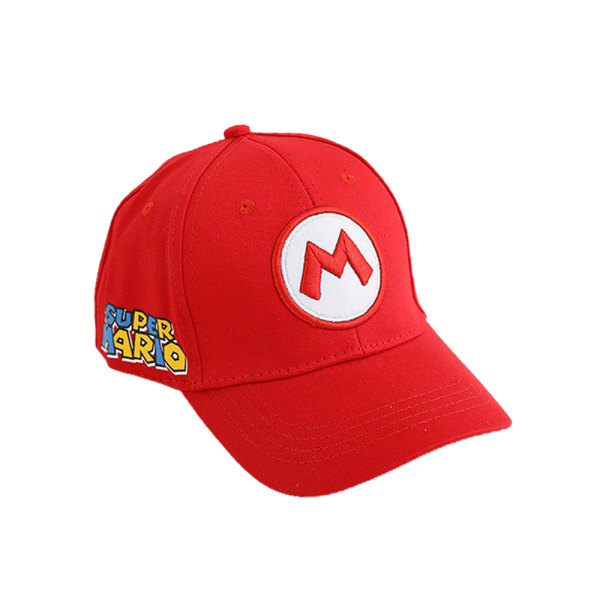 Super Mario Baseball Cap Barn Cartoon Andningsbar Justerbar Casual Sport Hat #5