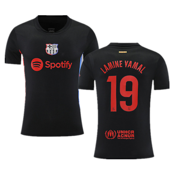 2025 Barcelona Bortatröjor NO.19 LAMINE YAMAL Vuxen Herr Fotbollströja 2XL