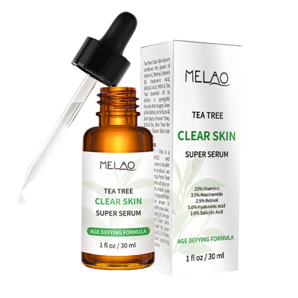 Tea Tree Facial Cream Clean Skin Marks Treat Shrink Pores Repair