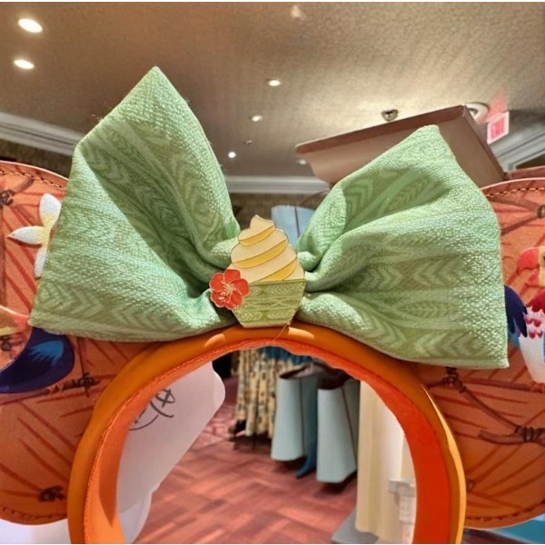Dole Whip Hårband Disney 2025 Minnie Öron Fåglar Enchanted Tiki Room
