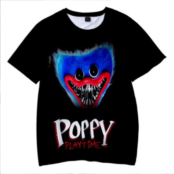 Poppy Playtime Kids 3D Print T-shirt Med Kort 0d85 | Fyndiq