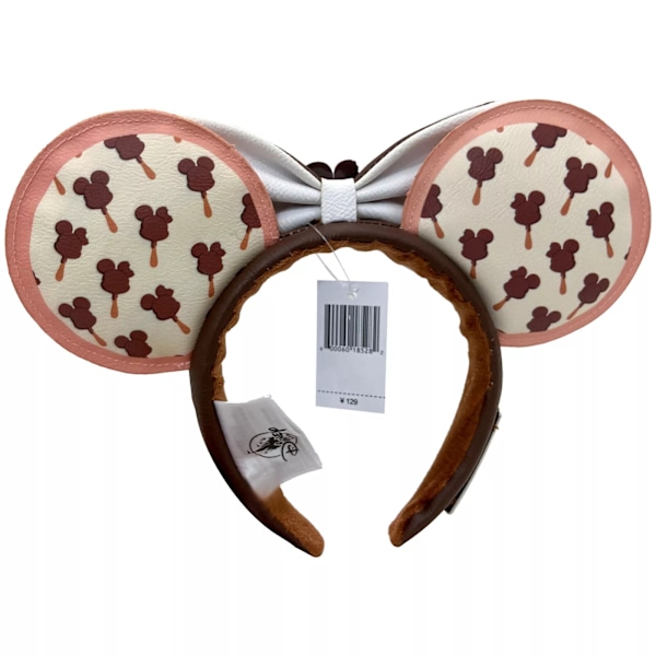Disney Parks 50-årsjubileum Chokladglass Loungefly Minnie Öron Musse Pigg Hårband