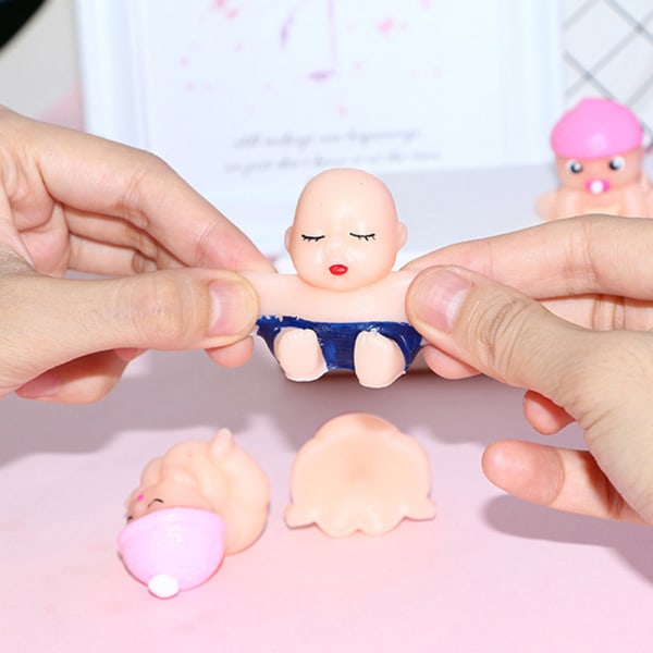 Kawaii Baby Squishies Mochi Squishy Toys Stress relief för barn present