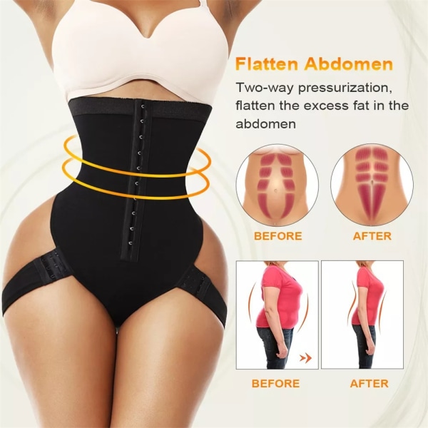 Bantning Full Body Shaper Underkläder Shaping Shapewear Tummy Control Body Skin XL