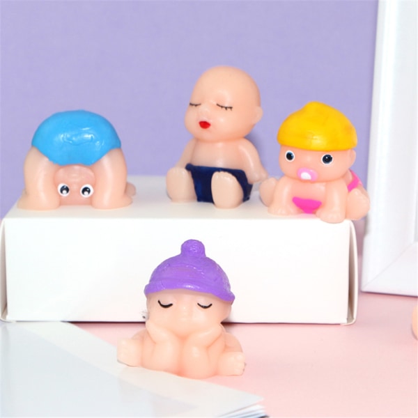 Kawaii Baby Squishies Mochi Squishy Toys Stress relief för barn present