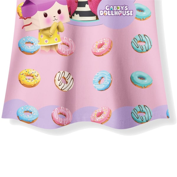 Barn Flickor Gabby Sleepwear Pyjamas Klänning Nattkläder Nattkläder Sommarålder 5-10 Y 130cm