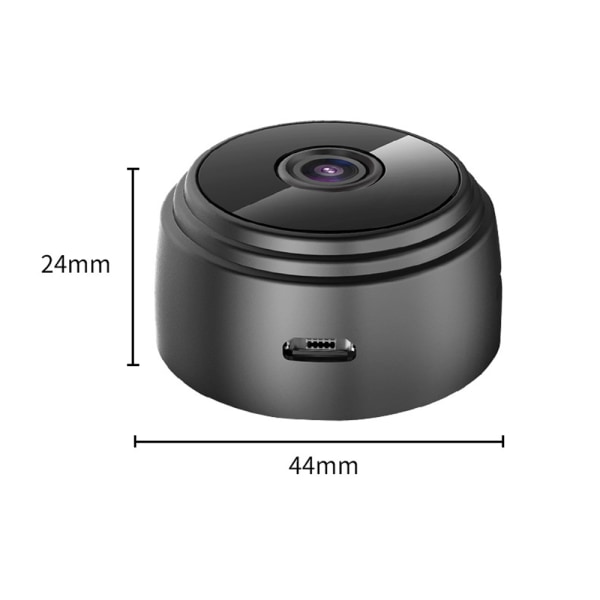 1080P HD Mini Wifi trådlös dold spionkamera Night Vision