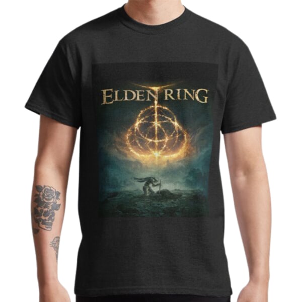 Män Kvinnor Elden Ring Game T-shirt Mode kortärmad topp A M