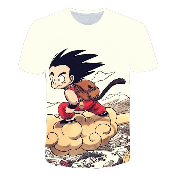 Dragon Ball Pojkar T-shirt Tecknade Toppar Tee Barn Pojkar Flickor T-shirts Barnkläder Sommar Kortärmad #1 150cm