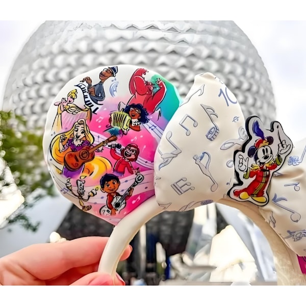 100 år Special Moments Musikband Ledare Disney Parks Musse Öron Hårband