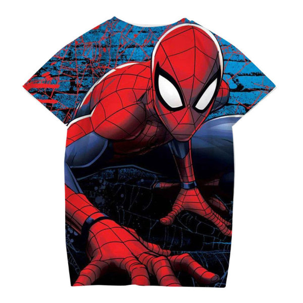 Avengers 3D- printed T-shirt pojke sommar kortärmad skjorta B 120cm