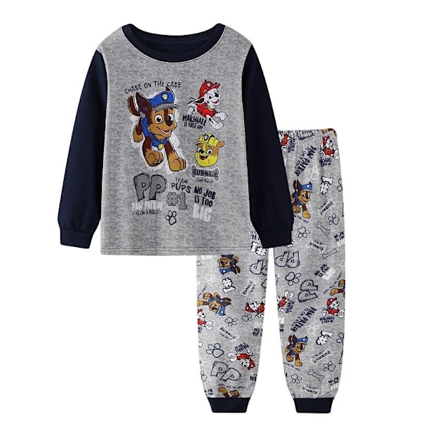Tecknade Pojkar Pyjamas Barn Pojkar Flickor 2st Set Långärmad Tryckta Toppar+ Byxor Tryckta Kläder Pyjamas & Vardagskläder Barnpresent #9 100cm