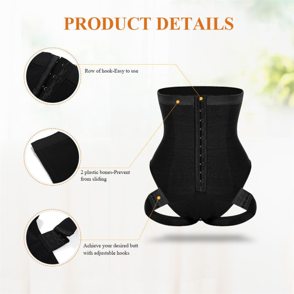 Bantning Full Body Shaper Underkläder Shaping Shapewear Tummy Control Body Skin 2XL