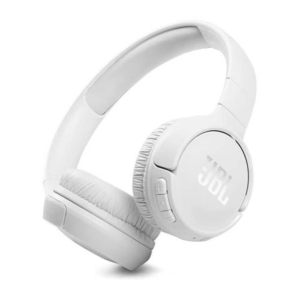 Trådlösa Bluetooth On-Ear-hörlurar Sports Running Headset 2024 White
