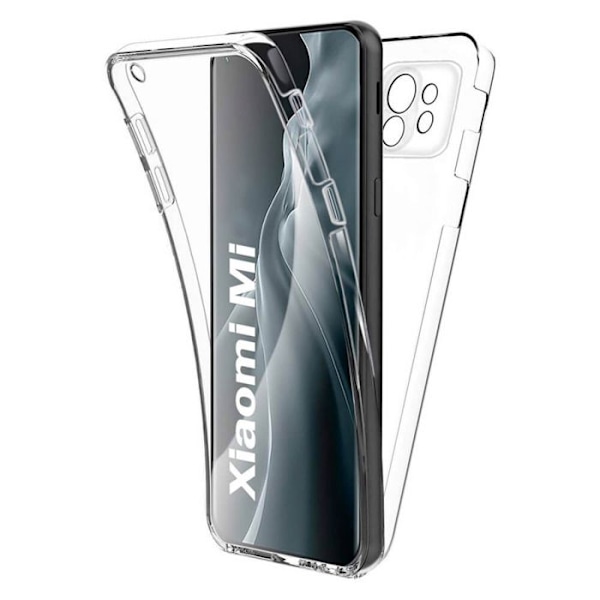 Hel skydd 360° - Kompatibel med Xiaomi Mi 11 Pro - Dubbel transparent skydd Transparent
