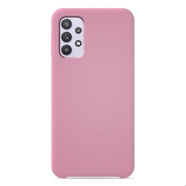 Siliconefodral Soft Touch - Samsung - Galaxy A32 4G - Rosa - Stötte absorberande - Trådlös laddning rosa