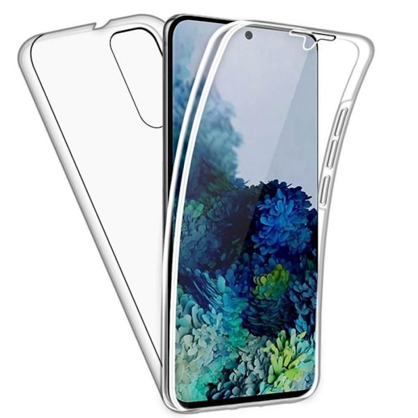 Heltäckande 360°- Kompatibel med Samsung Galaxy A72 5G – Dubbel transparent skydd Transparent