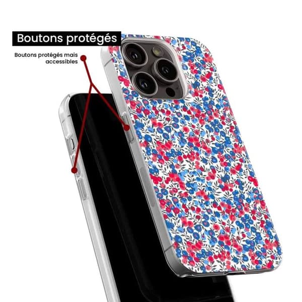 Siliconfodral kompatibelt med iPhone 11 Pro Max - Liberty Wiltshire Blå Transparent