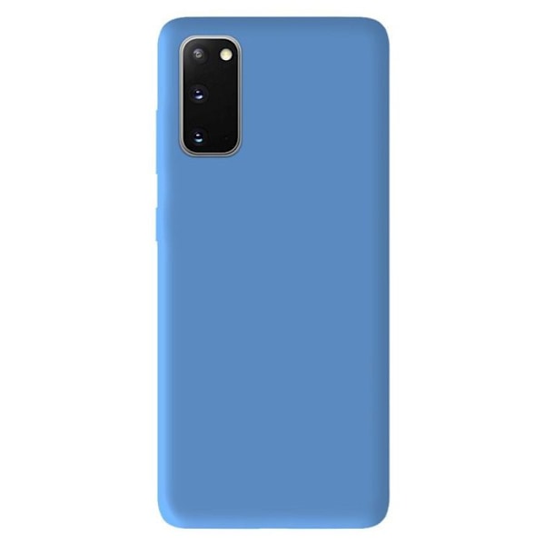 Himmelblå silikon skal - Kompatibel med Samsung Galaxy S20 himmelsblå