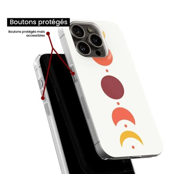 Siliconfodral - Kompatibel med Samsung Galaxy S23 FE - design eclipse Transparent