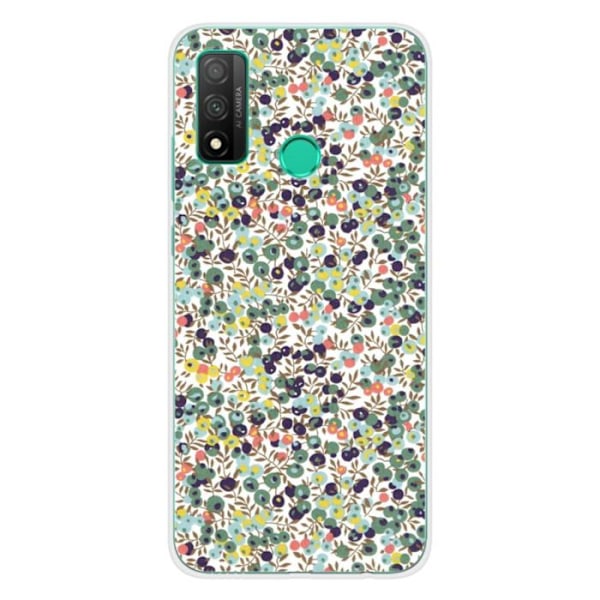 Tryckt silikonfodral kompatibelt Huawei P Smart 2020 Liberty Wiltshire Green Transparent