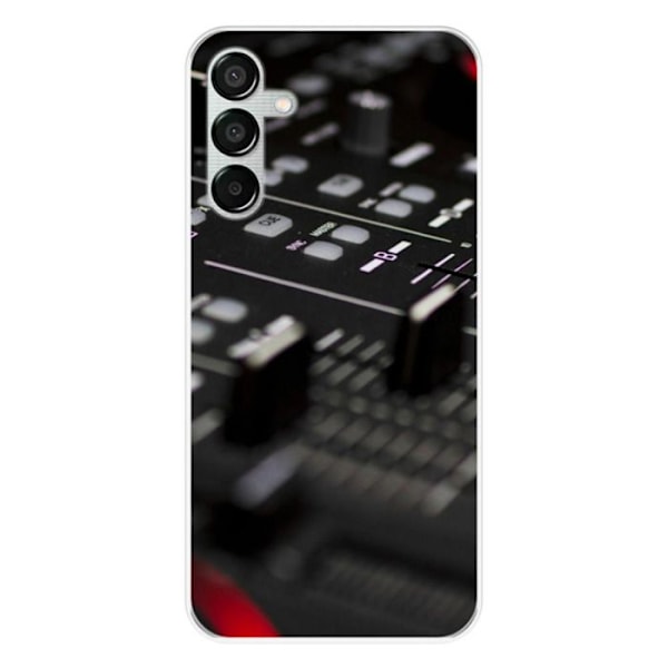 Silicone Case Tryckt - 1001 Fodral - Samsung Galaxy M15 5G - Motif DJ Mixer - Optimal Skydd - Mjuk Transparent