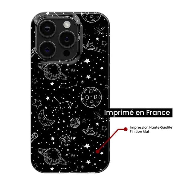 Siliconefodral - Kompatibel med Samsung Galaxy S23 - design galaxy draw Transparent