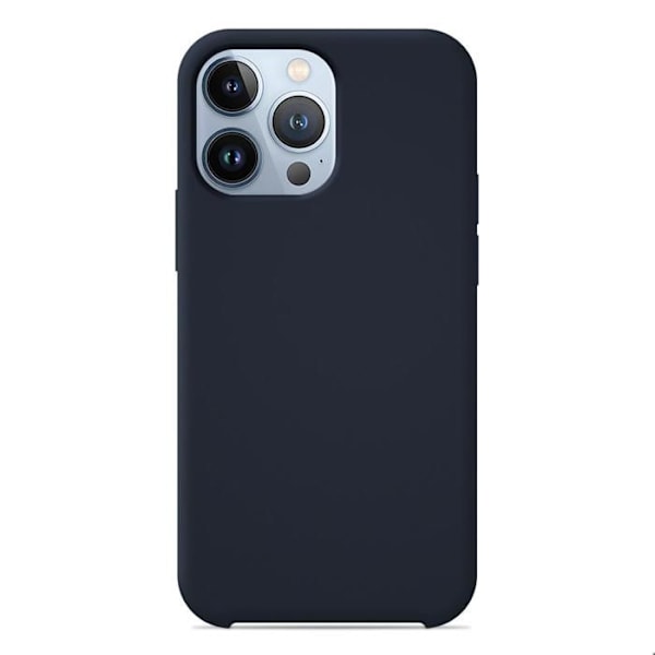 Siliconfodral Soft Touch - Apple - iPhone 13 Pro - Blå - Stötsäker - Trådlös laddning blå