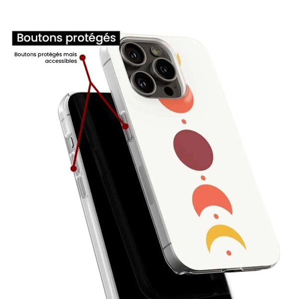 Silikonskal - Kompatibel med Samsung Galaxy A05S - design eclipse Transparent