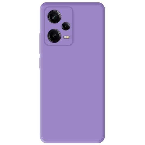 Lila silikonfodral - Kompatibel med Xiaomi Redmi Note 12 Pro 5G lila
