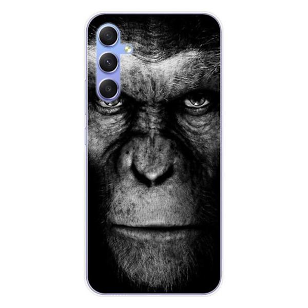 Silikonskal - Kompatibel med Samsung Galaxy A34 5G - apdesign Transparent
