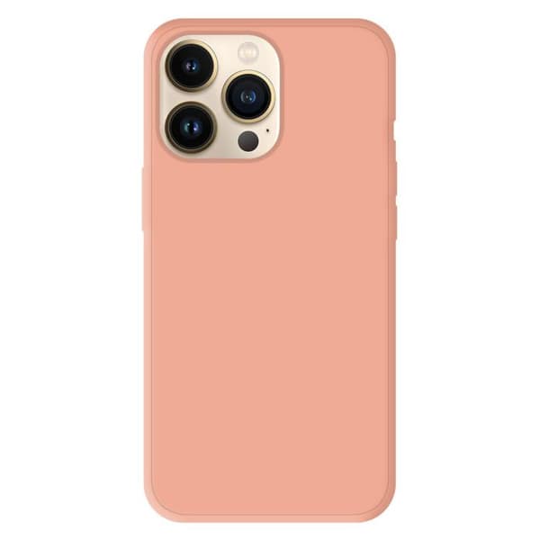 Rosafärgad silikonfodral - Kompatibel med Apple iPhone 13 Pro ljusrosa
