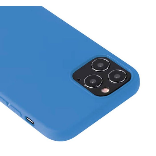 Himmelblå silikonfodral - Kompatibel med Apple iPhone 12 Mini himmelsblå